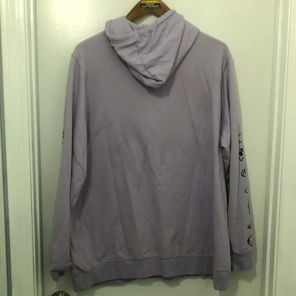 Hot Topic Lavender Fruits Basket Graphic Hoodie
